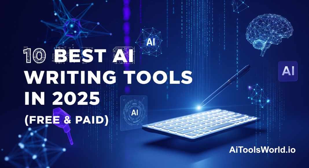 10 Best AI Writing Tools in 2025 (Free & Paid) - AiToolsWorld.io - An ...